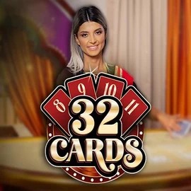 32 Cards online game logo by Ezugi on betistaa.at