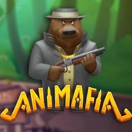 Animafia slot logo by Peter & Sons at Betista Casino