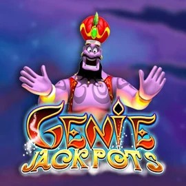 Official Jackpots logo: Genie Jackpots by Blueprint Gaming at Betista Casino