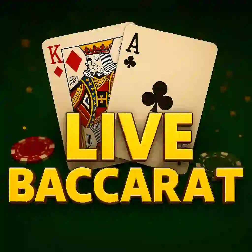Live Baccarat logo – Live Casino by Evolution at Betista Casino