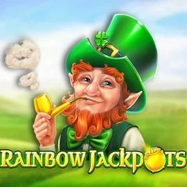 Rainbow Jackpots logo – Jackpots by Red Tiger Gaming at Betista Casino