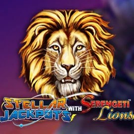 Stellar Jackpots with Serengeti Lions casino game by Lightning Box Game – featured logo at Betista Casino
