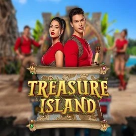 Treasure Island slot logo by Pragmatic Play at Betista Casino